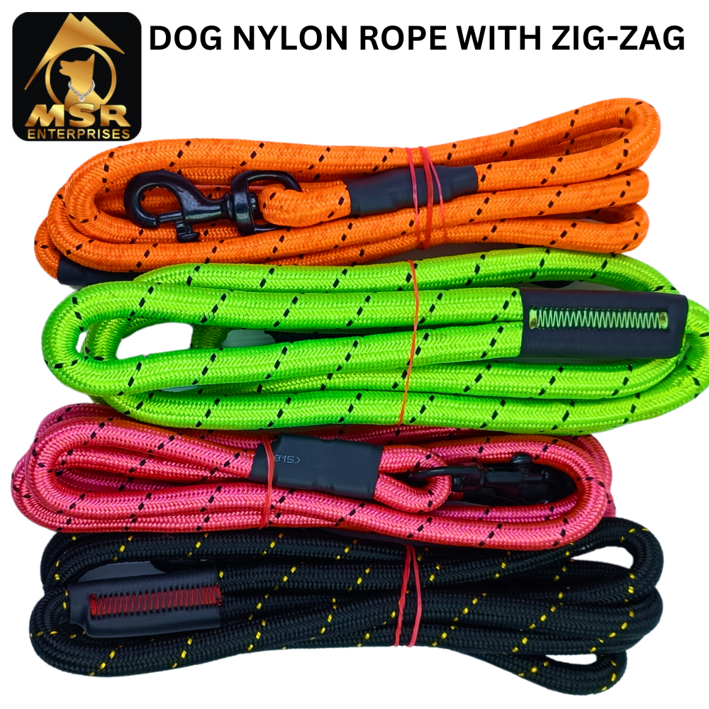 Dog Rope Zig-zag (NYLON)