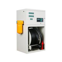 Acls90 Mini Fuel Dispenser With 1'' 15m Hose Reel - Color: White