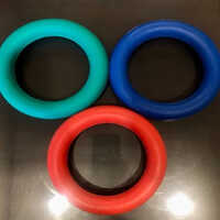 Tennikoit Rings - 7" Diameter, Multicolour Waterproof Design | Outdoor Game Essential For Easy Throwing And Catching