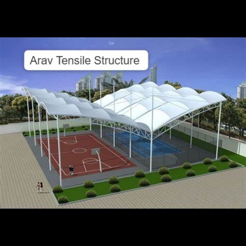 Tensile Stadium Structure - Material: Steel