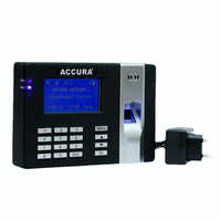 Realtime Biometric Attendance Machine - Data Capacity: 3000 Impressions 100000 Events Upto (200 Employees )