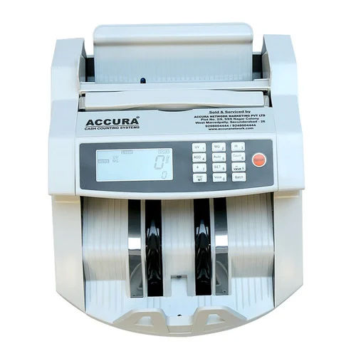 Accura Cash Counting Machine Platinum Lcd With Voice Alert - Color: White