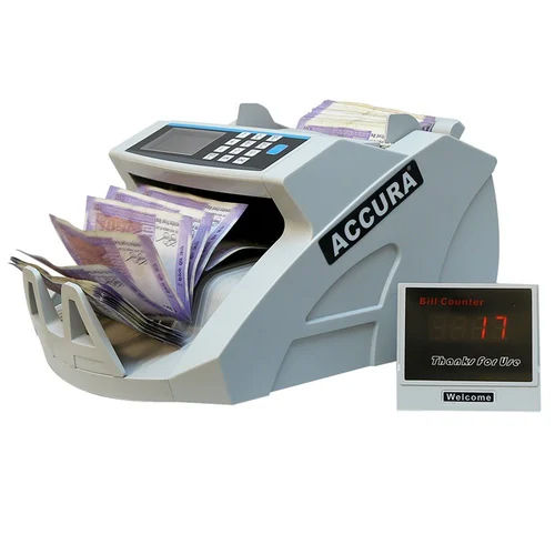 Lcd Accura Cash Counting Machine - Counting Speed: 30 P/Sec