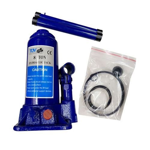 8 Ton Hydraulic Bottle Jack - Color: Blue