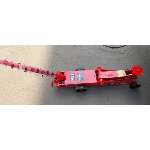 5 Ton Hydraulic Trolley Jack - Height: 15 Inch (In)