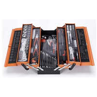 85 Pcs Tool Box - Color: Black