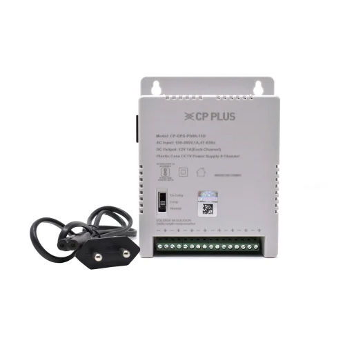 Cp Plus Eco Series 8 Channel Cctv Smps - Input Voltage: 12 Volt (V)