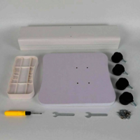 Beauty salon rolling trolley with trays Salon equipment organizer with drawers