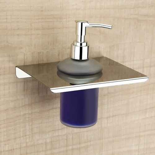 Ss304 Square Liquid Holder - Color: Blue