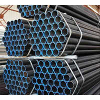AS Round Pipe ASTM A335 Gr P5 C - Alloy Steel Pipe, 2-Inch Diameter, Matte Black Finish | Steel Products for Construction Applications