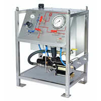 82526 Air Hc Gas Driven Pump - Extruded Al Profiles, High Pressure Performance, Silver Finish | Versatile Industrial Air Pump For Heavy-duty Tasks