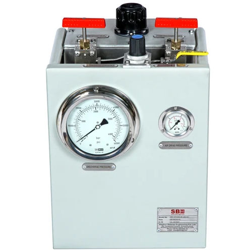 Hydro Test Pump System - Dimension (L*w*h): 570mm (L) X 450mm (B) X 600mm (H) Millimeter (Mm)