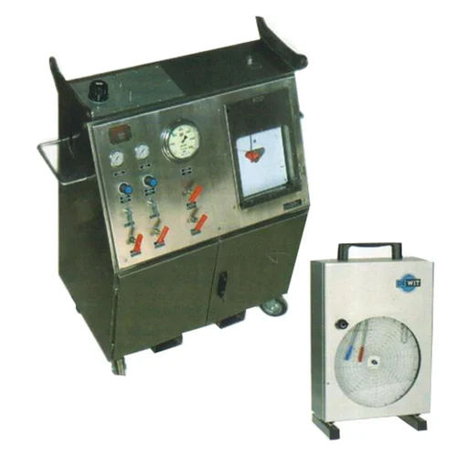 Hydraulic Pressure Test Pump System - Color: Silver