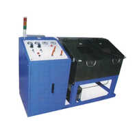 Hose Component Burst Pressure Test Stand - Color: Blue