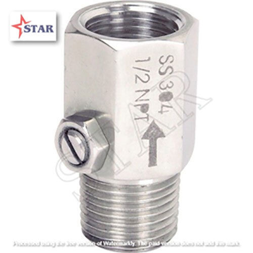 Snubber - Pulsation Dampener - Color: Silver