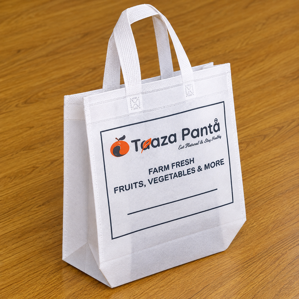 Printed Non Woven Carry Bag - Bag Size: Various Available