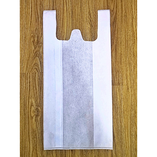White Non Woven Carry Bag