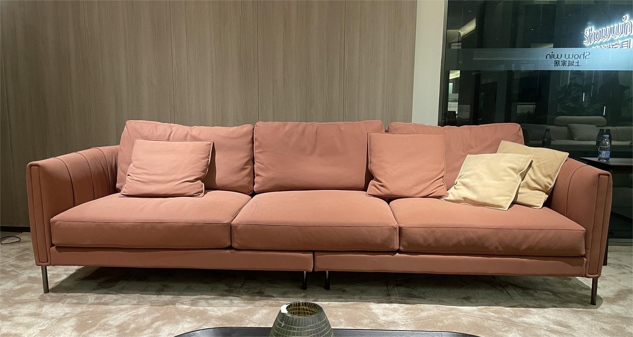 Modern sofa living room furniture high end quality leather sofa