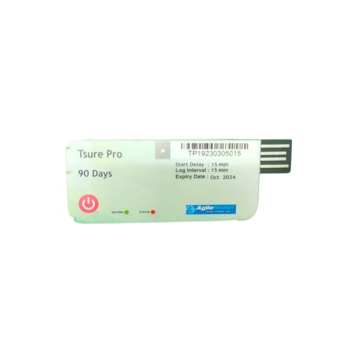 Tsure Pro 90 Days Single Use PDF Temperature Data Logger