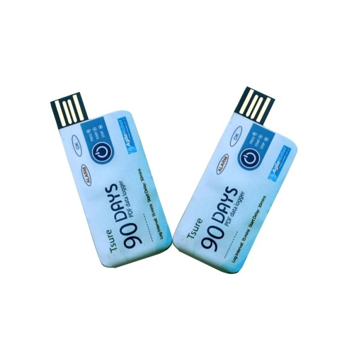Tsure 90 Days Single Use PDF Temperature Data Logger