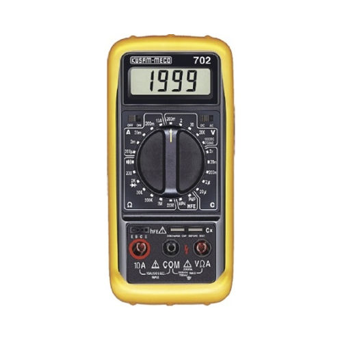 702 Kusam Meco 3 Digit 2000 Counts Digital Multimeter - Accuracy: High  %