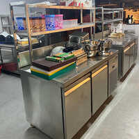 Ss Under Counter Refrigerator - Color: Silver