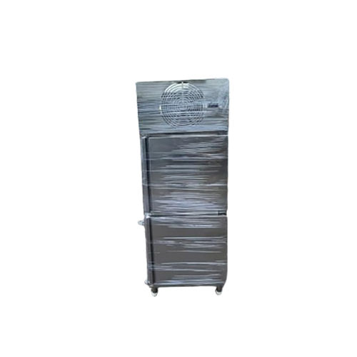 2 Door Vertical Refrigerator - Color: Silver