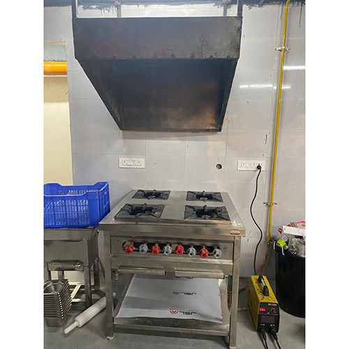 Commercial Kitchen Equipment Set Up