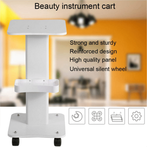 Salon trolley with adjustable trays Hair salon equipment mobile trolley