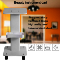 Salon Trolley With Adjustable Trays Hair Salon Equipment Mobile Trolley