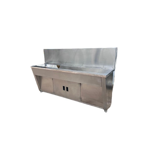 Hospital Hand Wash Sink - Color: Silver