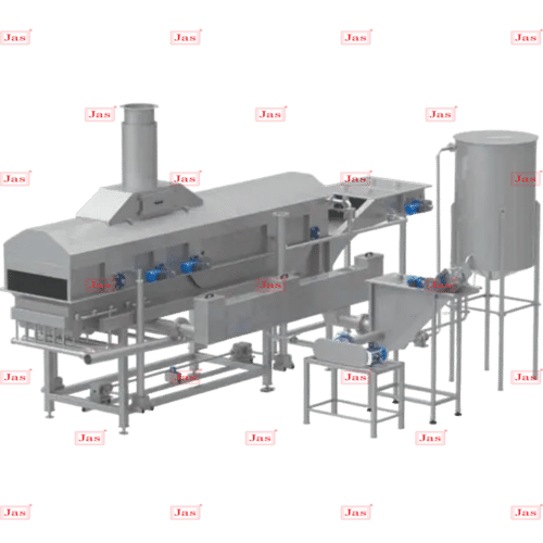 Continuous Fryer Machine