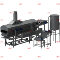 Continuous Fryer Machine - 500 Capacity, 230/440 Voltage | Automatic, Eco-friendly, Low Noise, Lower Energy Consumption, Compact Structure, High Efficiency