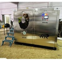 Organic Food Waste Composting Machine - Color: Silver