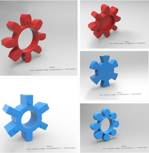 Elastic Spider Coupling Elements