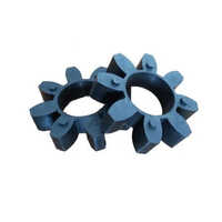 Pu Coupling Spider - Polyurethane, 3 Inch, Blue Color | Durable Jaw/spider Structure, Powder-coated Surface Treatment