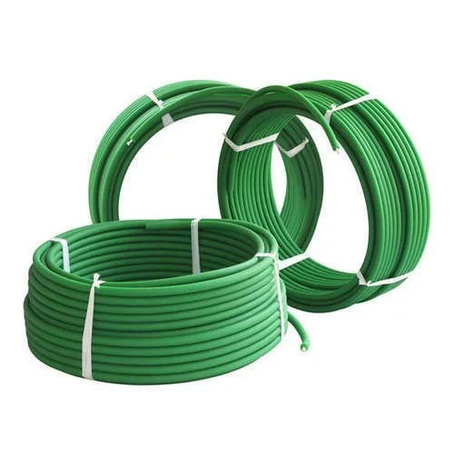 Green Polyurethane Cord - Characteristics: Waterproof