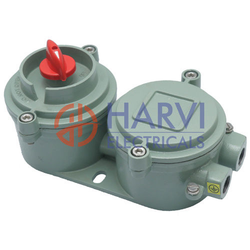 Flameproof Rotary Isolator - Raw Material: Metal