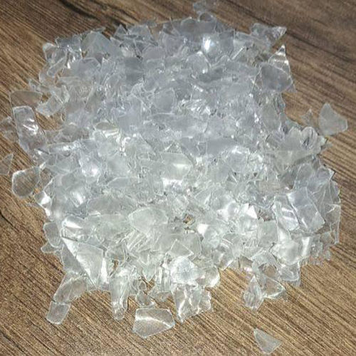 Clear Pet Bottle Flakes - Color: White