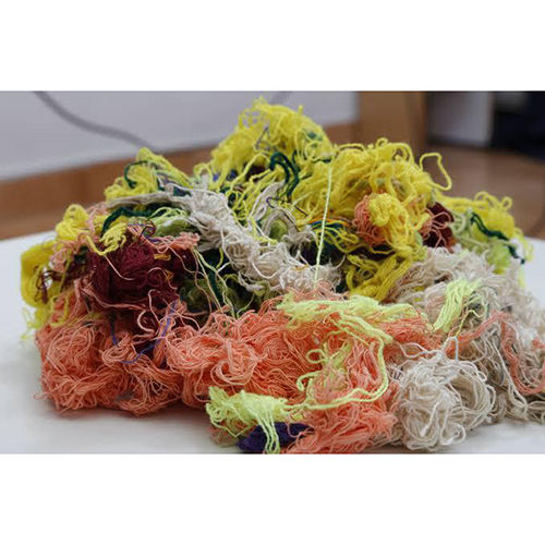 Cotton Yarn Waste - Color: White