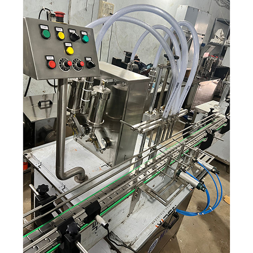 Four Volumetric Piston Filling Machine