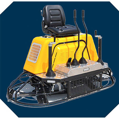 Ride On Power Trowel - Color: Yellow