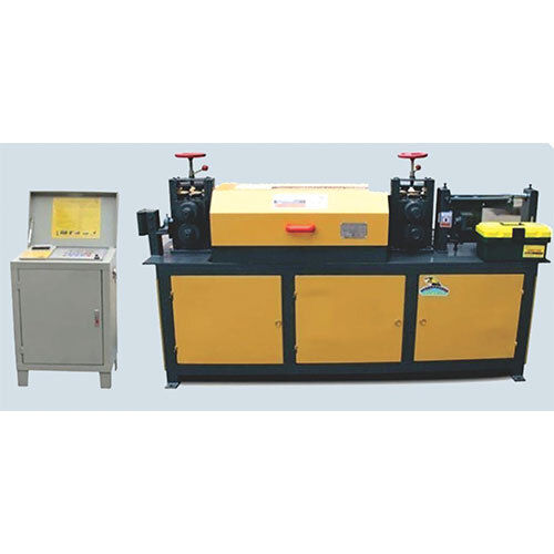 Decoiler Machine - Color: Yellow And Black