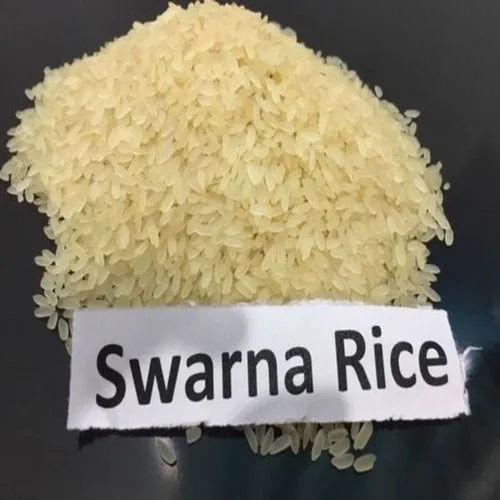 Swarna Rice - Short Grain, Golden Color | 100% Pure, Dried To Perfection With Distinct Aroma And Flavor