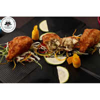 Simple Paneer Momos - Frozen Snack | Tinned Can Packaging, Soft Chewy Dough, Paneer Onion Spice Filling, 6 Month Shelf Life