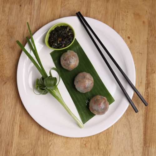 Asparagus Waterchestnut Dimsum