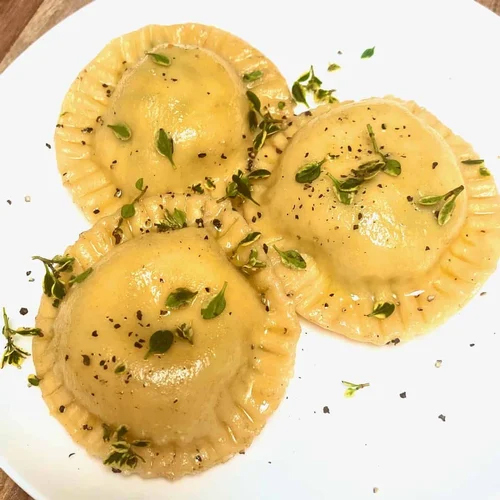 Spinach Ricotta Cheese Ravioli