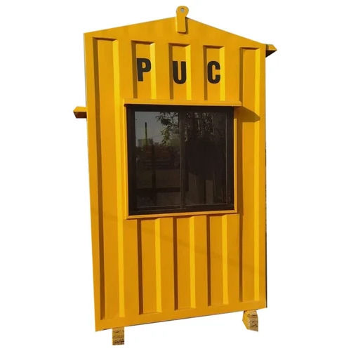 Puc Portable Cabin - Color: Yellow Paint Coated