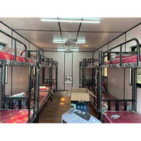 Labour Accommodation Container - Durable Steel Structure, Customizable Wall Thickness For Optimal Insulation And Weather Resistance, Suitable For Living Quarters And Offices