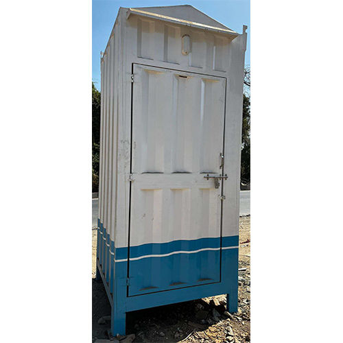 4 X 4 Inch Portable Security Cabin - Color: White